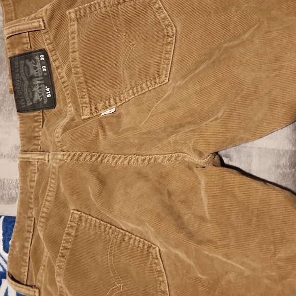 Levis Men's Brown Corduroy Pants - Picture 4 of 7